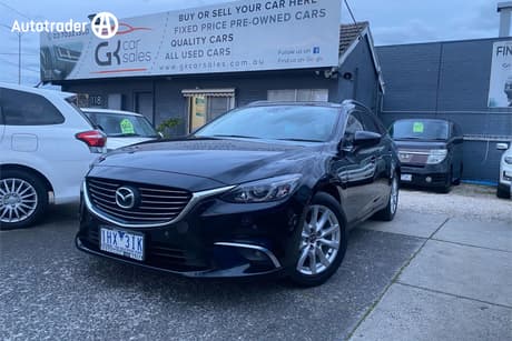 Black 2016 Mazda 6 Wagon Touring