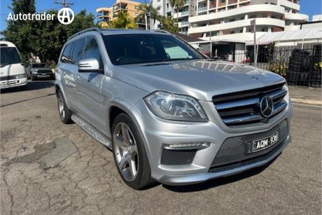Silver 2013 Mercedes-Benz GL63 Wagon Amg
