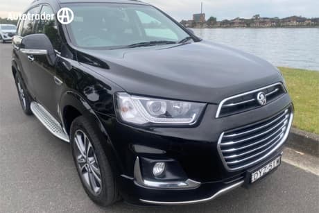 Black 2018 Holden Captiva Wagon 7 Ltz (Awd)