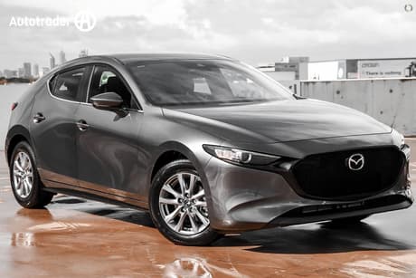 Grey 2025 Mazda Mazda3 Hatchback G20 Pure