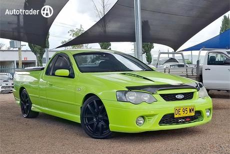 Green 2005 Ford Falcon Ute Ute Tray XR8 R