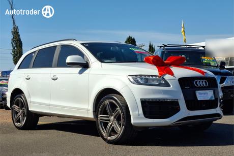 White 2015 Audi Q7 Wagon 3.0 Tdi Quattro S-Line Le