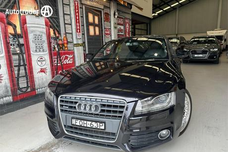Black 2009 Audi A5 Cabriolet 2.0 Tfsi Quattro