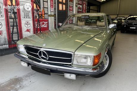 Green 1978 Mercedes-Benz 450SLC Coupe C107 R