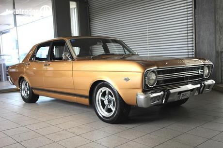 Gold 1967 Ford Falcon Sedan GT R
