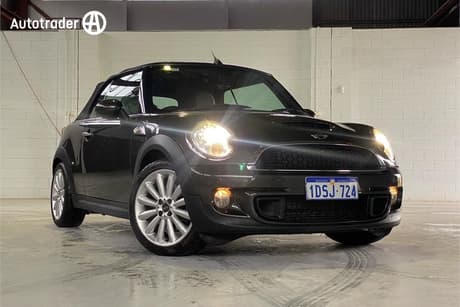 Grey 2011 Mini Cabrio Convertible Cooper S