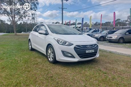 White 2014 Hyundai I30 Hatchback Trophy 1.6 Crdi