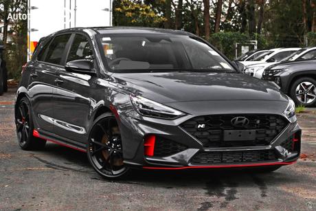 Grey 2025 Hyundai I30 Hatchback N