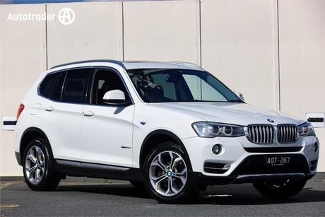 White 2017 BMW X3 Wagon Xdrive 20D