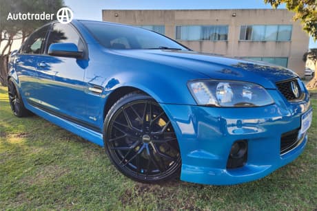 Blue 2011 Holden Commodore Sedan Ss