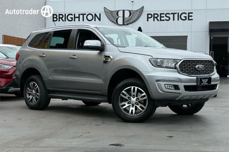 Silver 2021 Ford Everest Wagon Trend (Rwd)