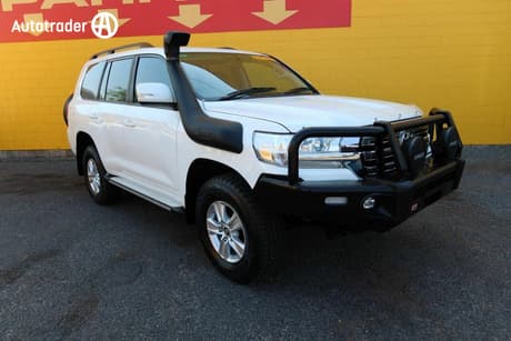 White 2018 Toyota Landcruiser Wagon Gxl (4X4)