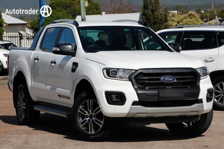 White 2022 Ford Ranger Double Cab Pick Up Wildtrak 3.2 (4X4)