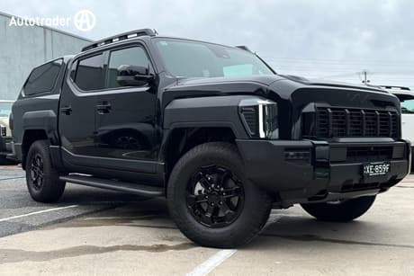 Black 2025 Kia Tasman Double Cab Pick Up X-Pro (4X4) (0.9T) Bdy Fender