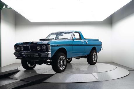 Blue 1972 Ford Falcon Ute Tray XY R