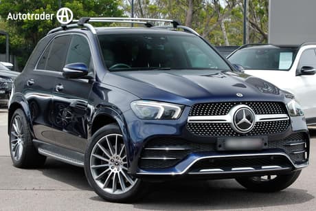 Blue 2019 Mercedes-Benz GLE300 Wagon D 4Matic