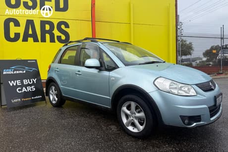 Blue 2008 Suzuki SX4 Hatchback 4X4