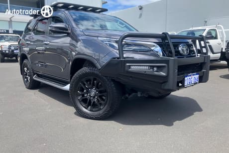 Grey 2023 Toyota Fortuner Wagon Crusade