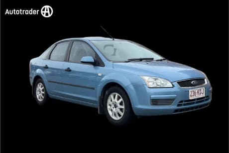 Blue 2006 Ford Focus Sedan Cl