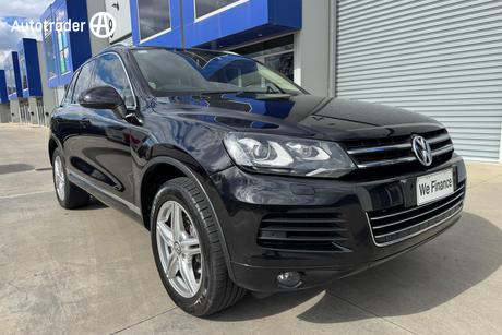 Black 2012 Volkswagen Touareg Wagon V6 Tdi