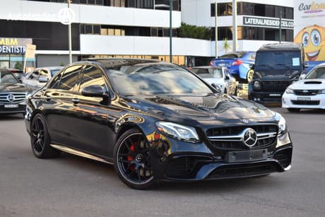 Black 2017 Mercedes-Benz E63 Saloon S 4Matic+
