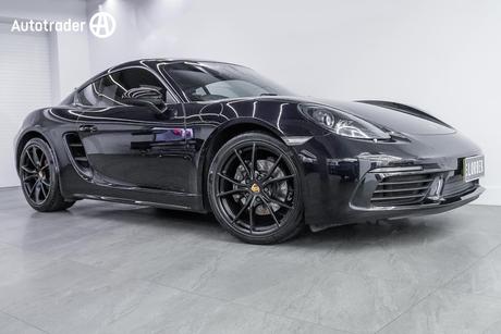 Black 2019 Porsche 718 Coupe Cayman
