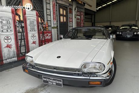 White 1985 Jaguar XJ-SC Convertible R