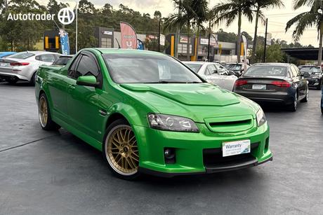 Green 2007 Holden UTE Ute Tray SS R