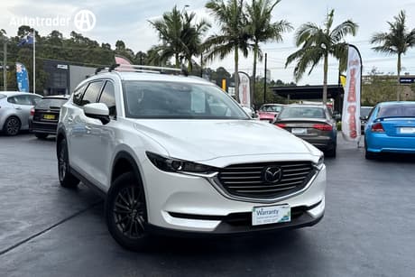 White 2021 Mazda CX-8 Wagon Sport (Fwd)