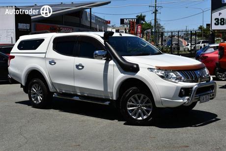 White 2016 Mitsubishi Triton Dual Cab Utility Gls (4X4)