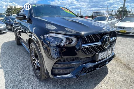Black 2020 Mercedes-Benz GLE-Class Coupe 450 4MATIC C167 MY20