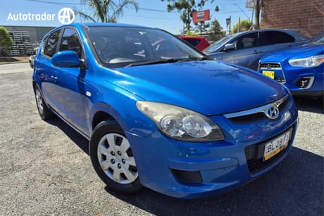 Blue 2011 Hyundai I30 Hatchback Sx