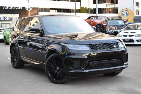 Black 2018 Land Rover Range Rover Sport SUV SDV6 HSE 4X4