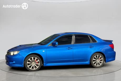 Blue 2009 Subaru Impreza Sedan Wrx (Awd)