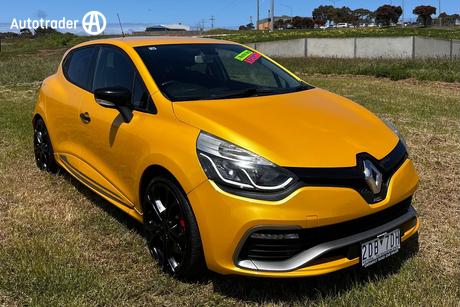 Yellow 2015 Renault Clio Hatchback Rs 200 Cup