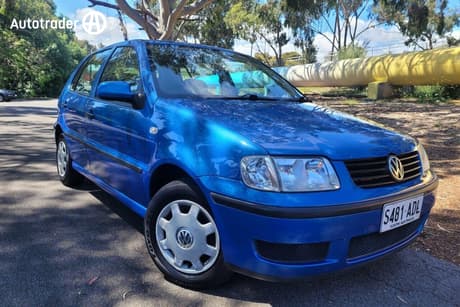 Blue 2001 Volkswagen Polo Hatchback 16V