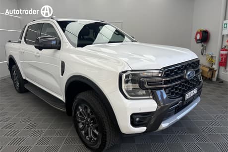 White 2022 Ford Ranger Double Cab Pick Up Wildtrak 3.0 (4X4)