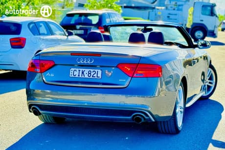 Grey 2012 Audi A5 Cabriolet 2.0 Tfsi