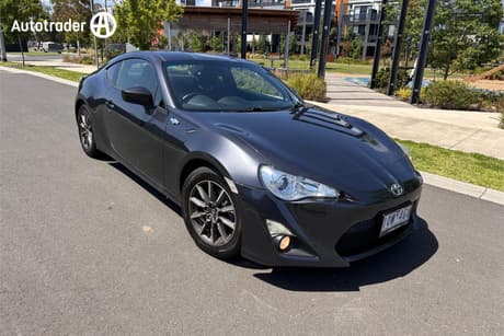 Grey 2013 Toyota 86 Coupe Gt