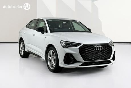 White 2022 Audi Q3 Sportback 35 Tfsi S Line