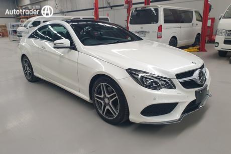 White 2014 Mercedes-Benz E350 Coupe