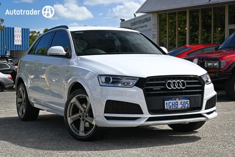 White 2017 Audi Q3 Wagon 2.0 Tfsi Sport Quattro (132Kw)