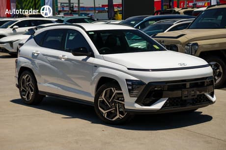 White 2025 Hyundai Kona Wagon Elite
