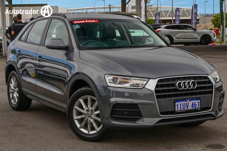 Grey 2017 Audi Q3 Wagon 1.4 Tfsi (110Kw)