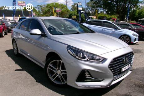 Silver 2019 Hyundai Sonata Sedan Premium