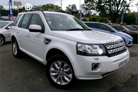 White 2014 Land Rover Freelander 2 Wagon Td4 Se (4X4)