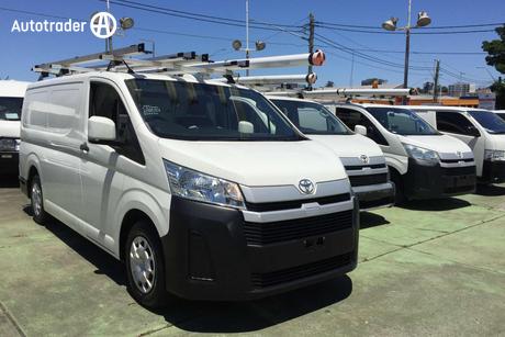 White 2021 Toyota HiAce Van Lwb