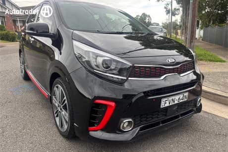 Black 2019 Kia Picanto Hatchback Gt-Line