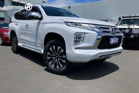 White 2023 Mitsubishi Pajero Sport Wagon Gls (4Wd) 7 Seat