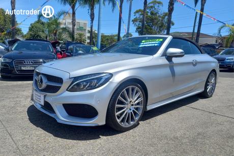 Silver 2016 Mercedes-Benz C300 Cabriolet